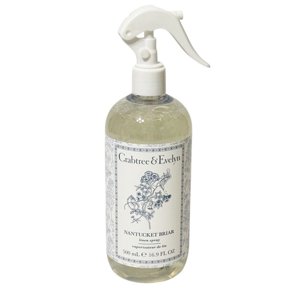 CRABTREE & EVELYN NANTUCKET BRIAR SCENTED LINEN SPRAY 16.9 OZ/500ml